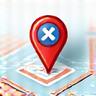 Icono de un mapa con un marcador de ubicación y rutas optimizadas.